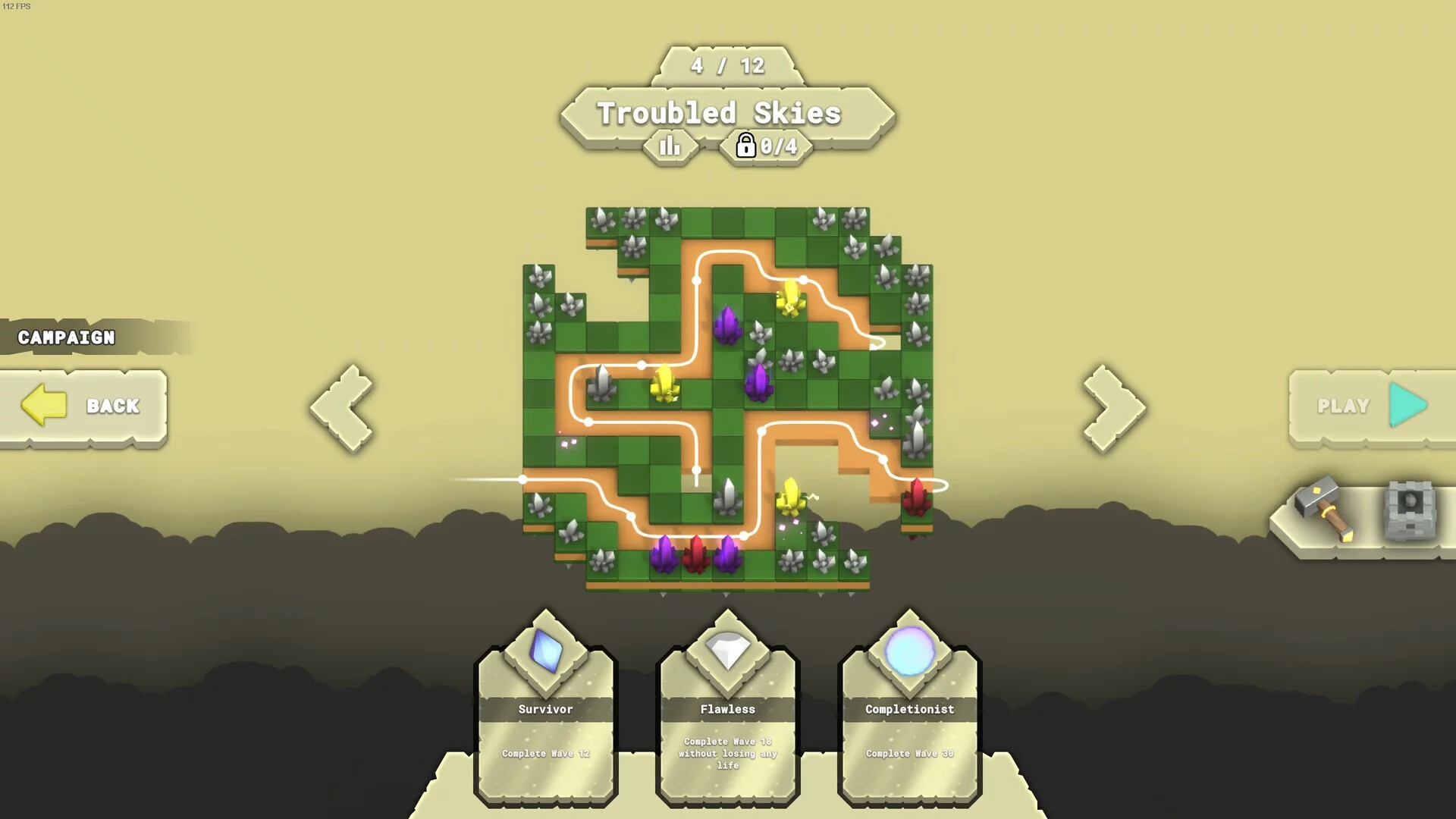 Изображение игры: Flip TD - Tower Defense