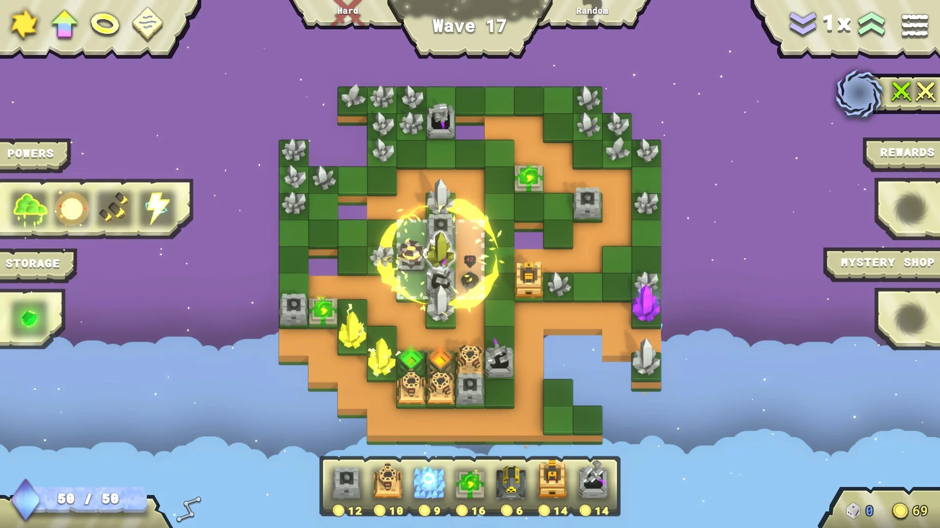 Изображение игры: Flip TD - Tower Defense