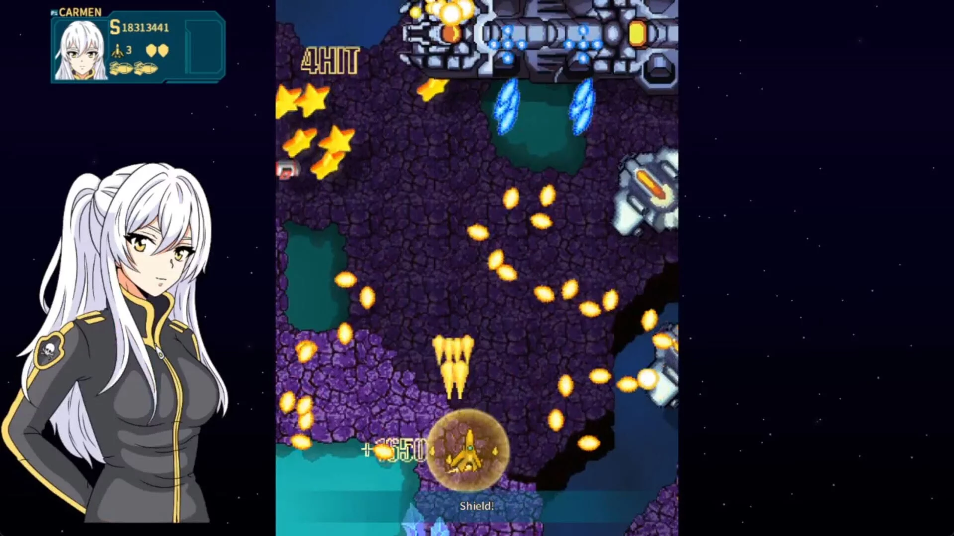 Изображение игры: I Got Isekai'd Into a Shmup