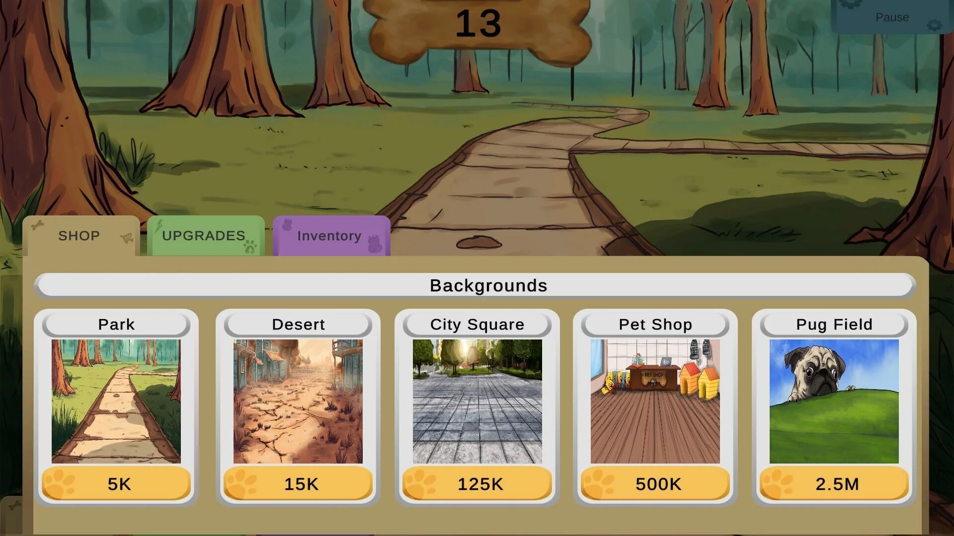 Изображение игры: Pug'llector