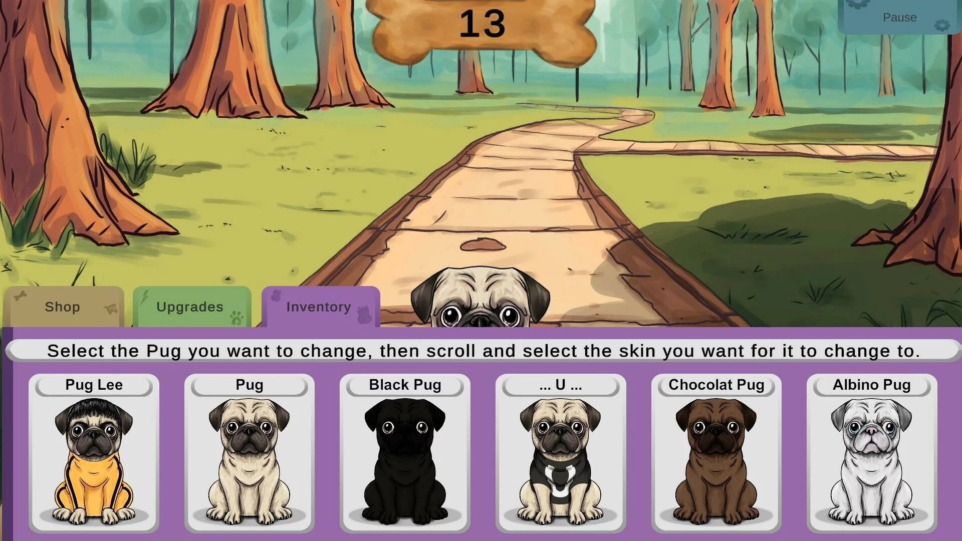Изображение игры: Pug'llector