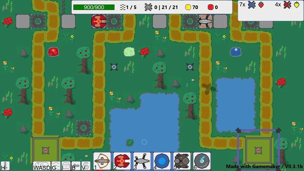 Изображение игры: Bug.Splash TD