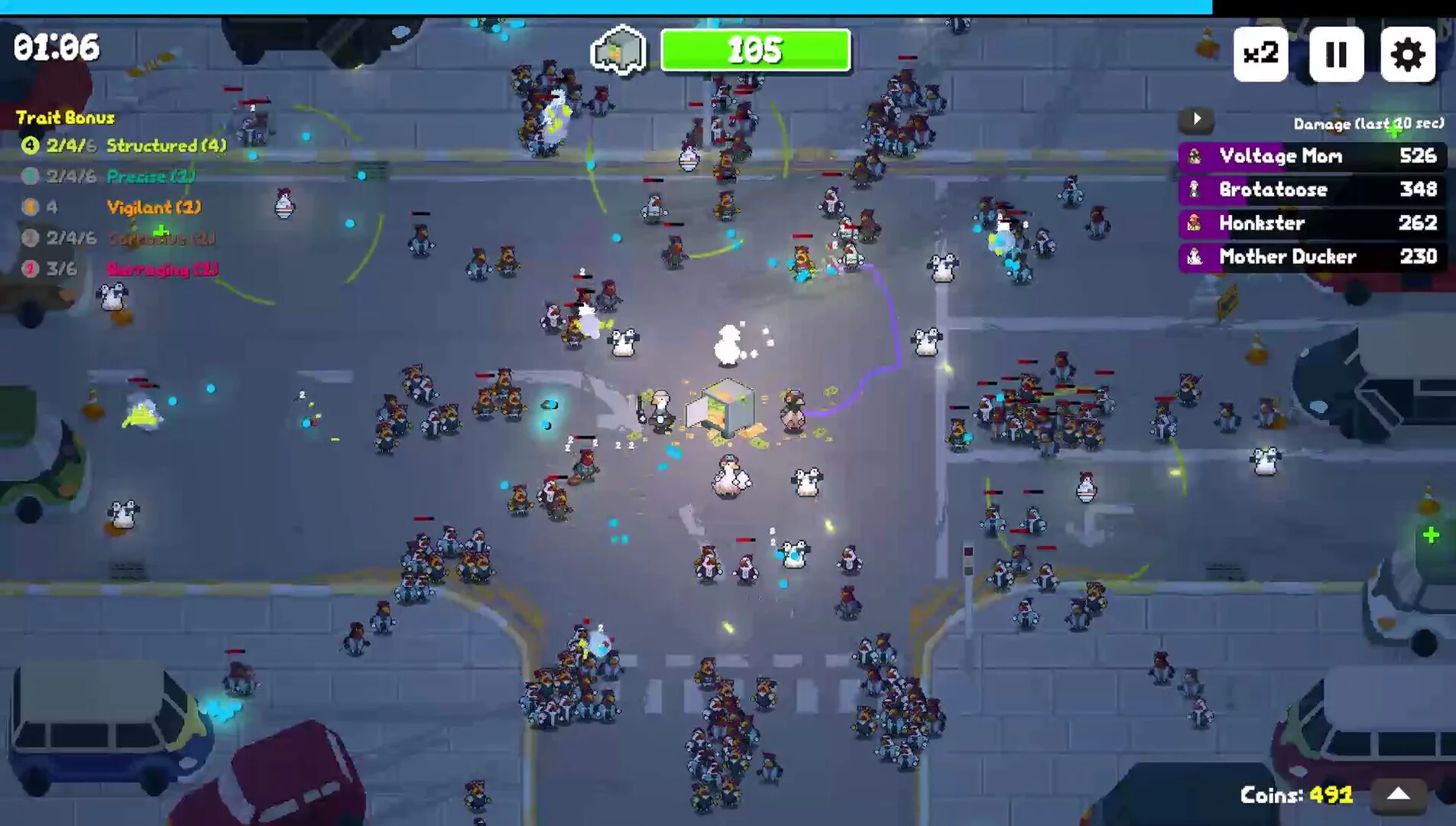 Изображение игры: Quacker Bros: First Heist