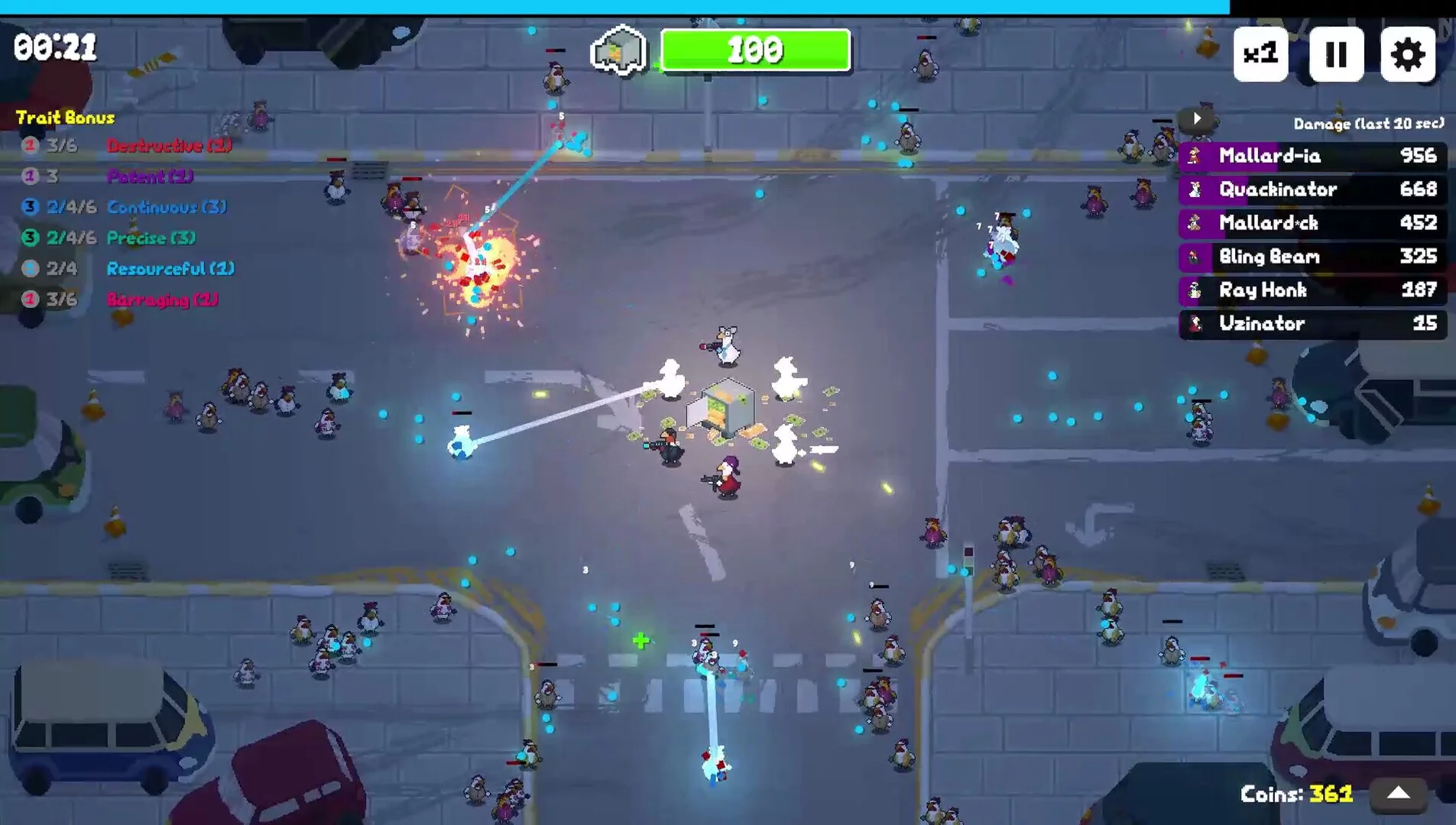 Изображение игры: Quacker Bros: First Heist