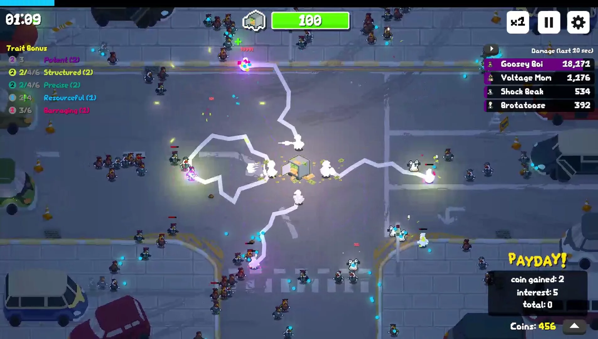 Изображение игры: Quacker Bros: First Heist