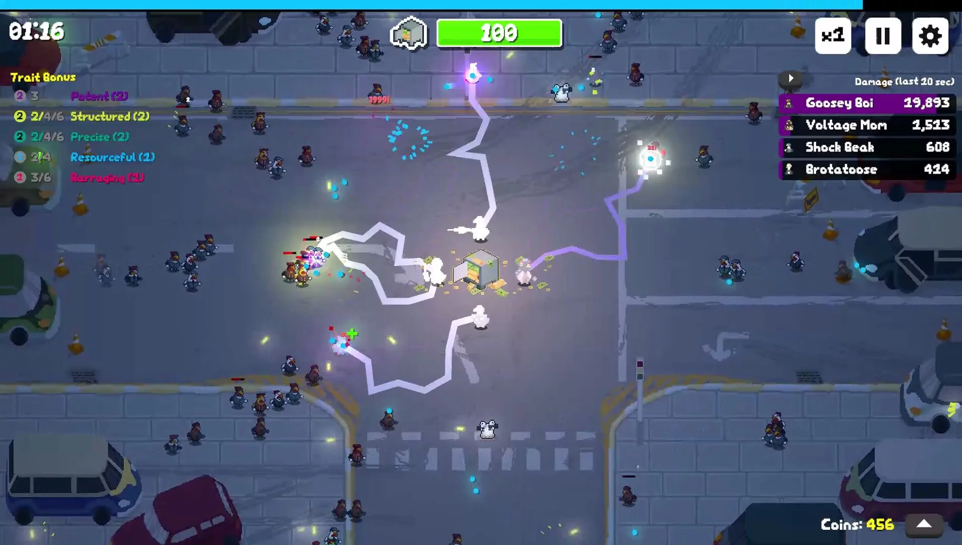 Изображение игры: Quacker Bros: First Heist