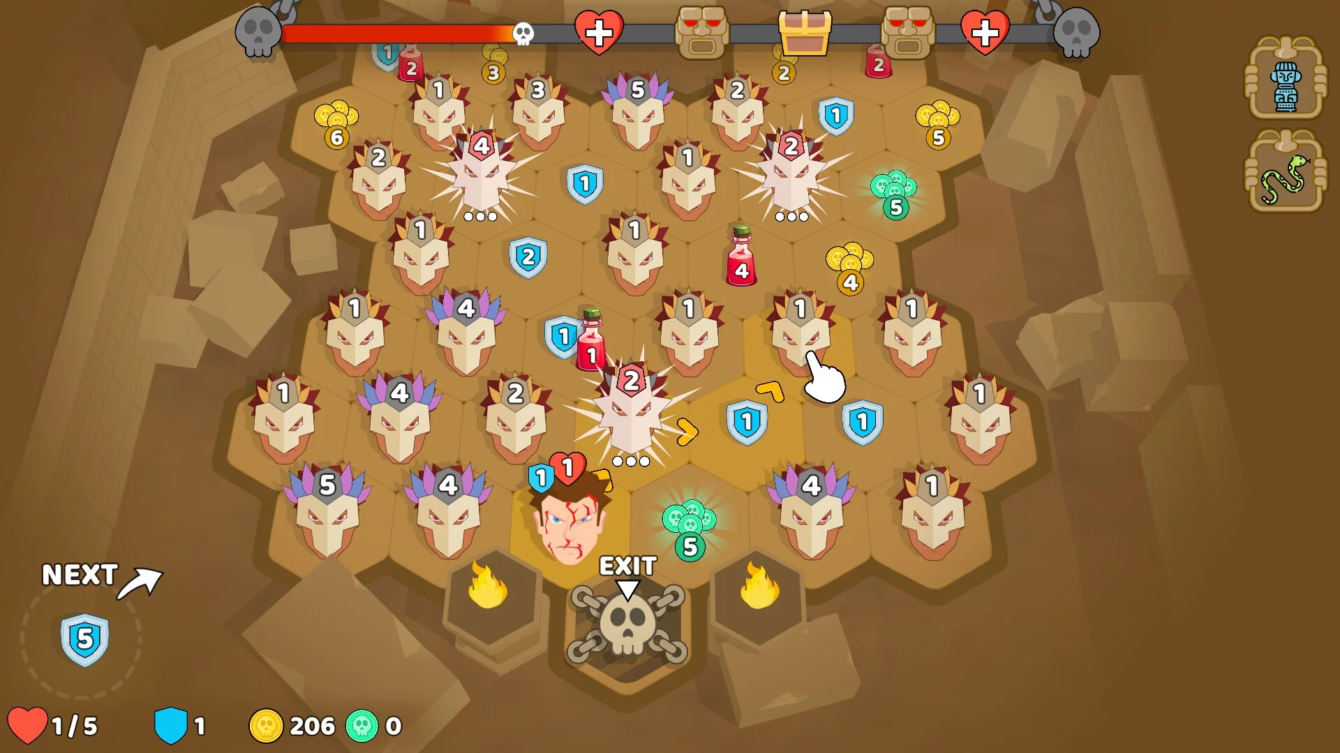 Изображение игры: Temple Crawler