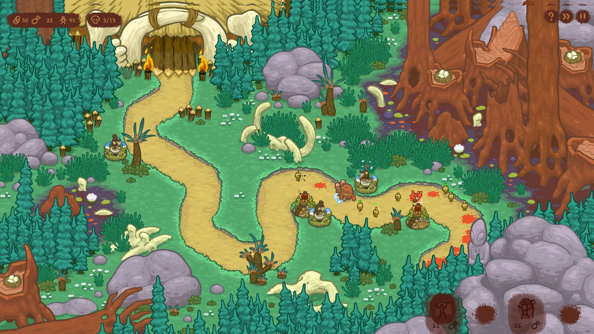 Изображение игры: Age of Defense: Prehistory