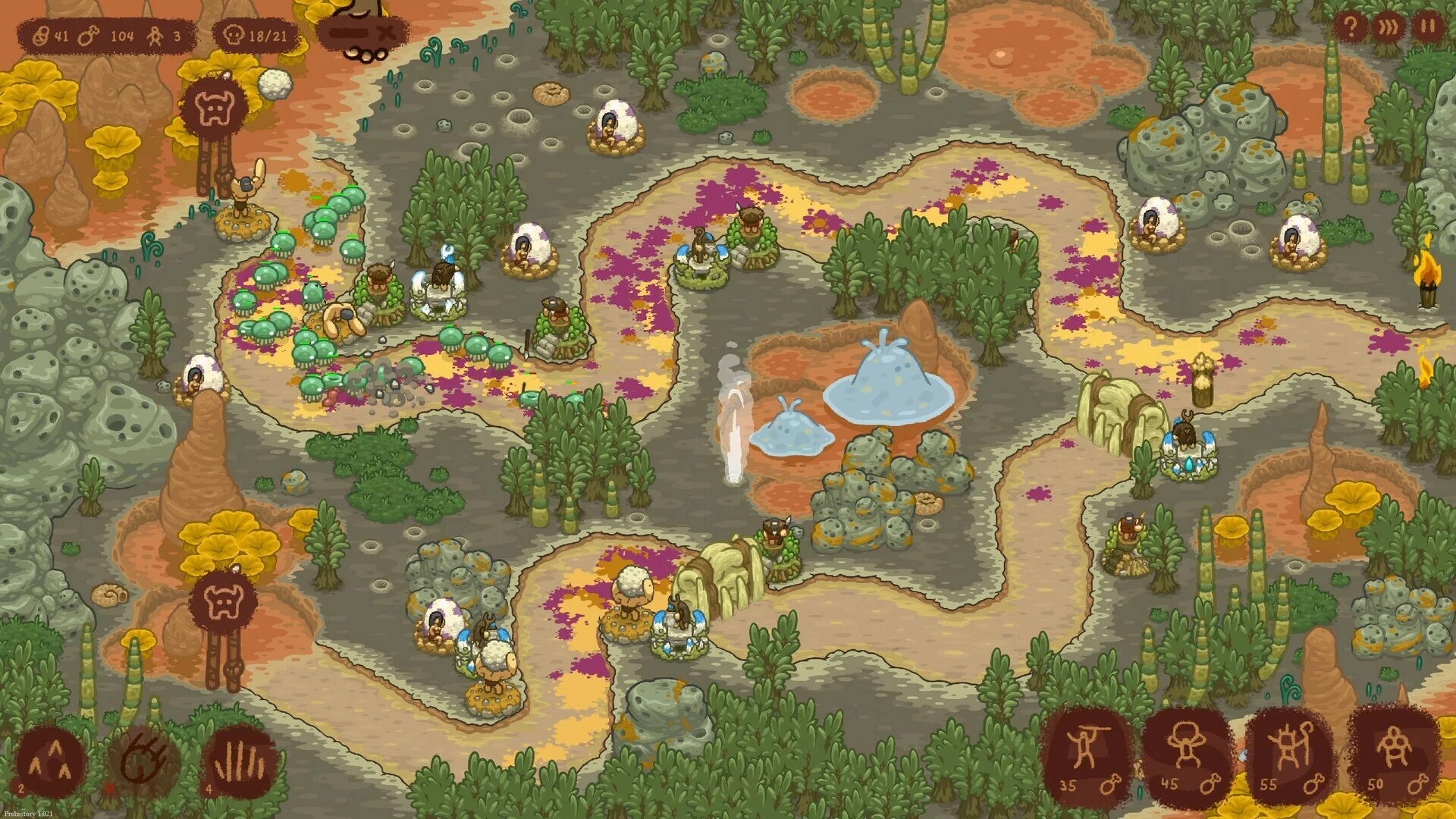 Изображение игры: Age of Defense: Prehistory
