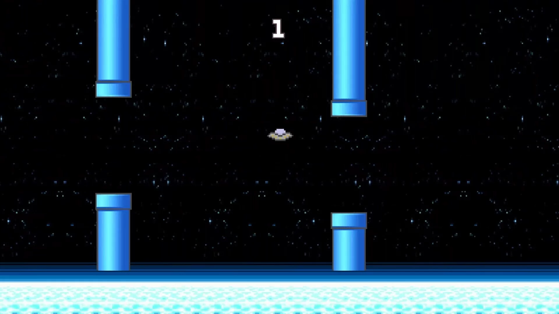 Изображение игры: Flappy Alien