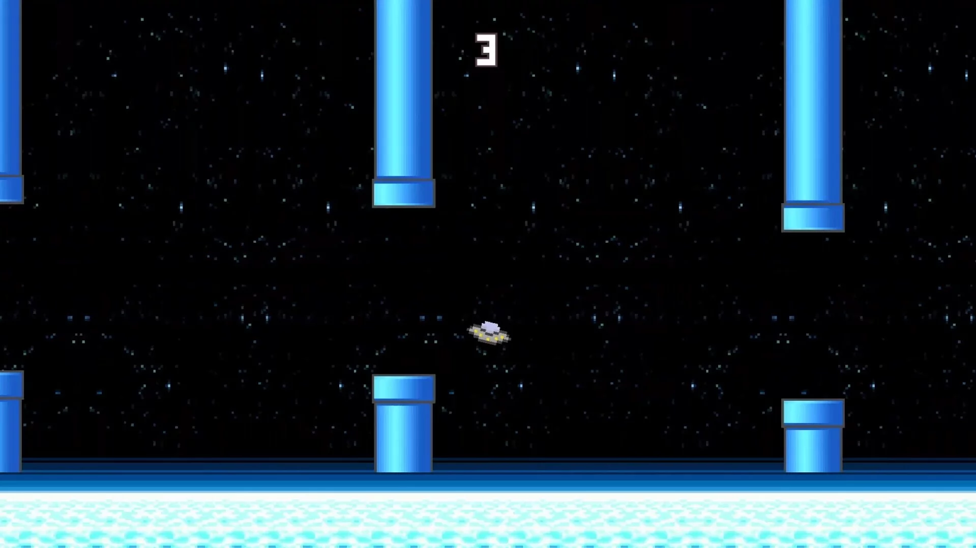 Изображение игры: Flappy Alien