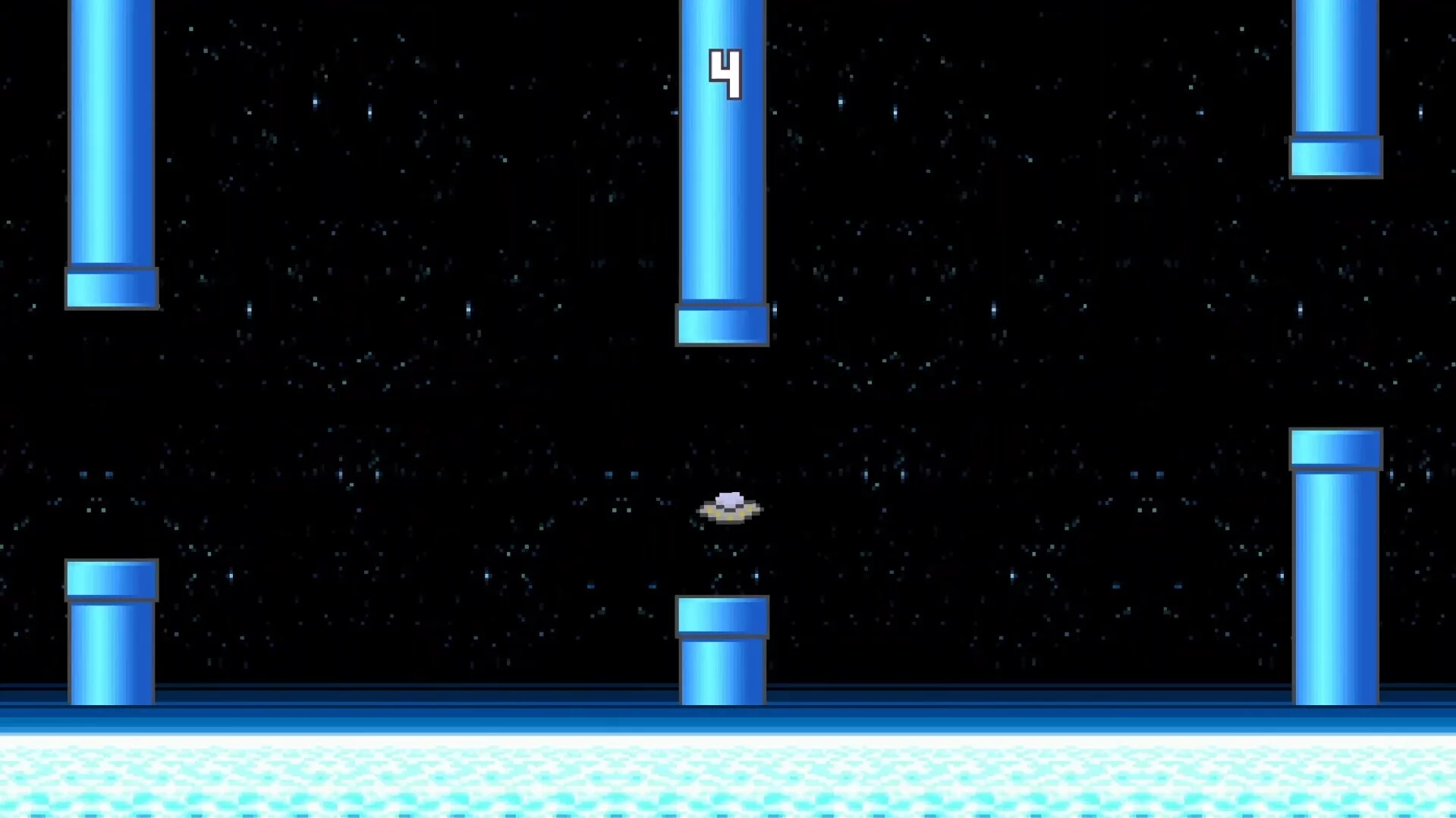 Изображение игры: Flappy Alien