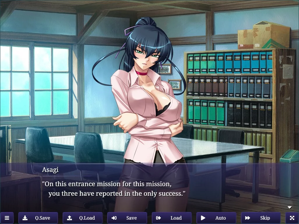 Изображение игры: Taimanin Yukikaze 1: Trial