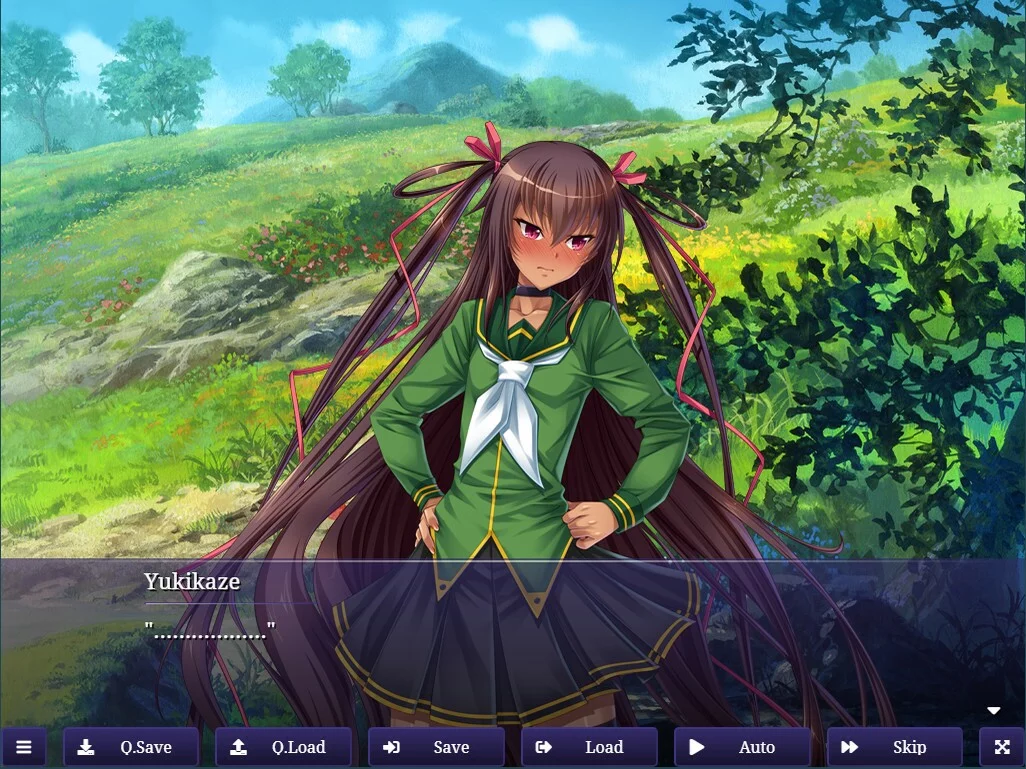 Изображение игры: Taimanin Yukikaze 1: Trial