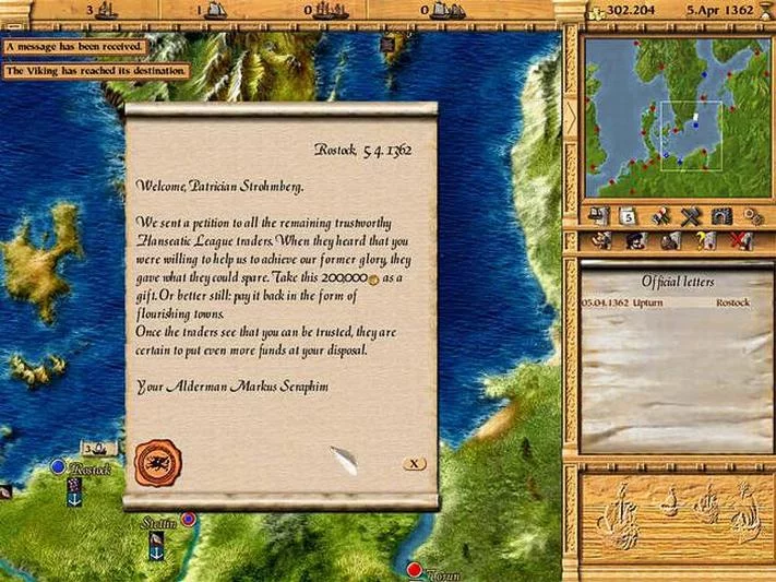 Изображение игры: Patrician 3
