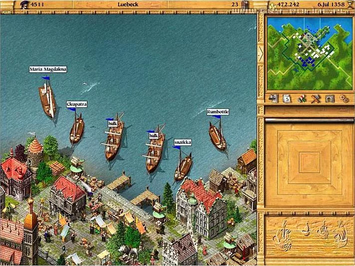 Изображение игры: Patrician 3