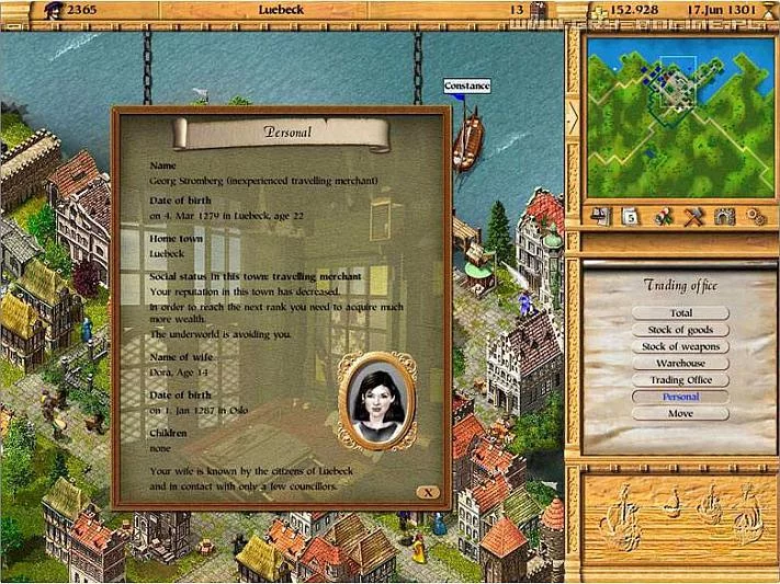 Изображение игры: Patrician 3