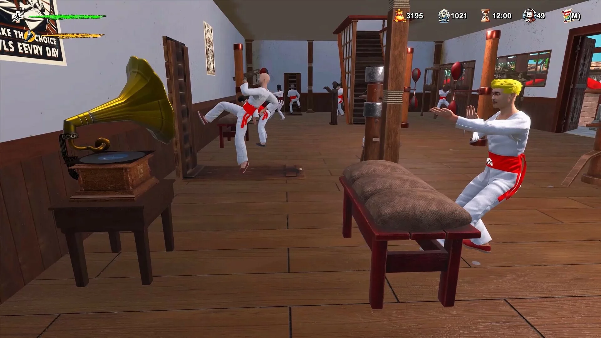Изображение игры: Fight School Simulator: Prologue