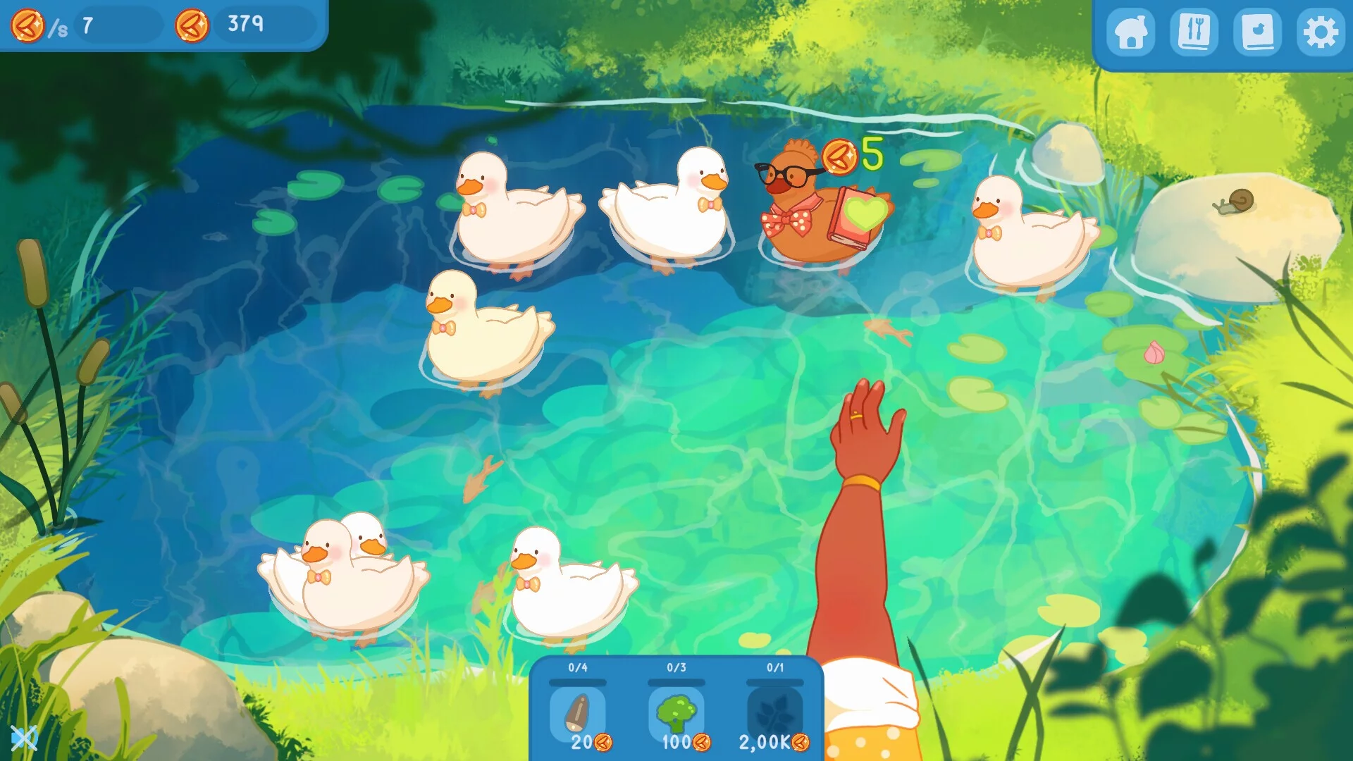 Изображение игры: The Duck Pond