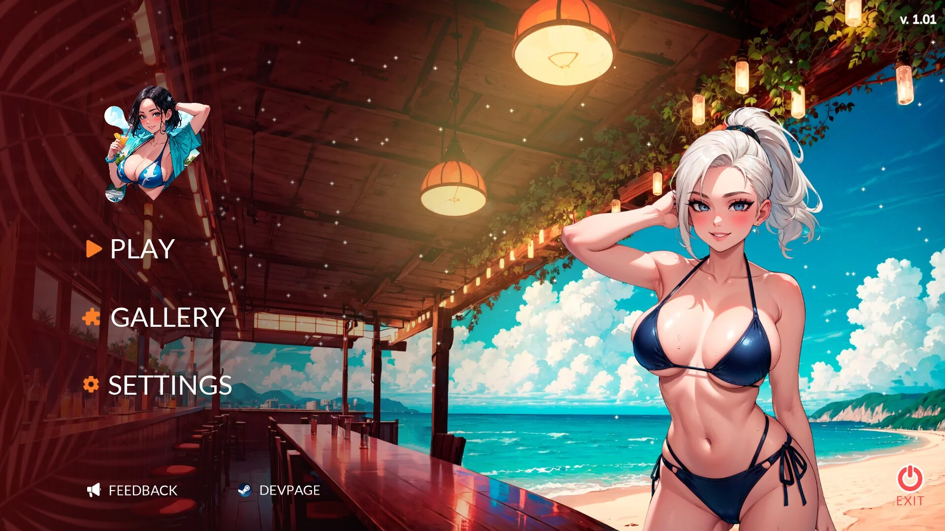 Изображение игры: Summer Sex Saga 🏄‍♂️💦