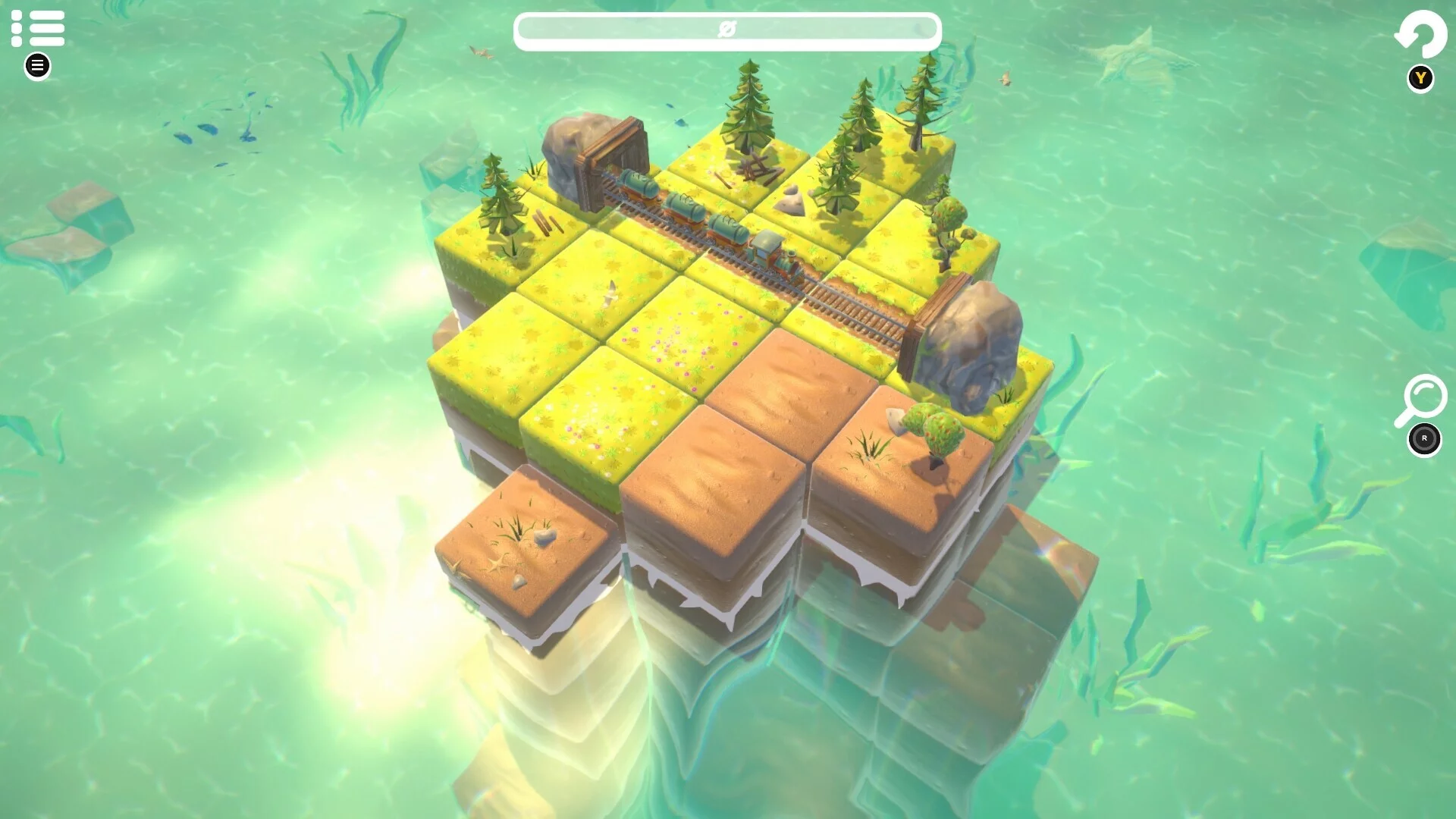 Изображение игры: Cube Railway - Puzzle