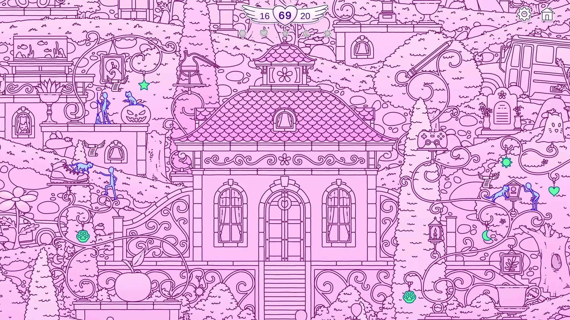 Изображение игры: Hidden Cat Memories