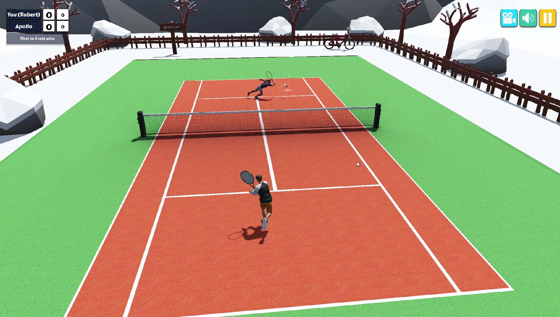 Изображение игры: Toonie Tennis