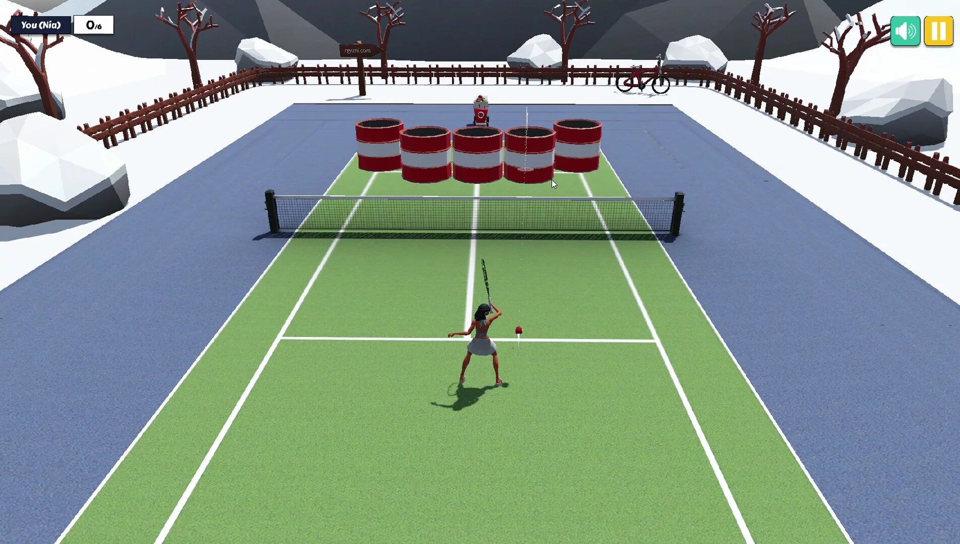 Изображение игры: Toonie Tennis