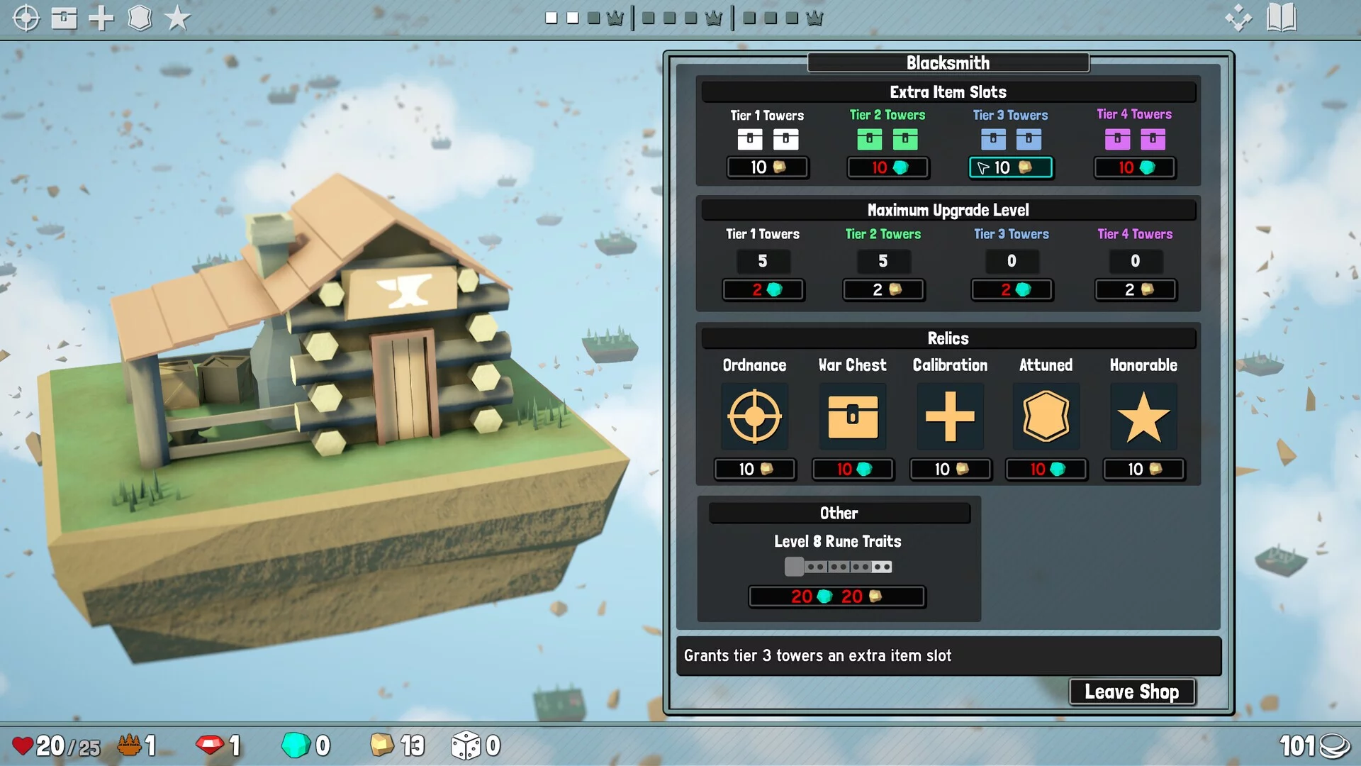 Изображение игры: Runeroots TD