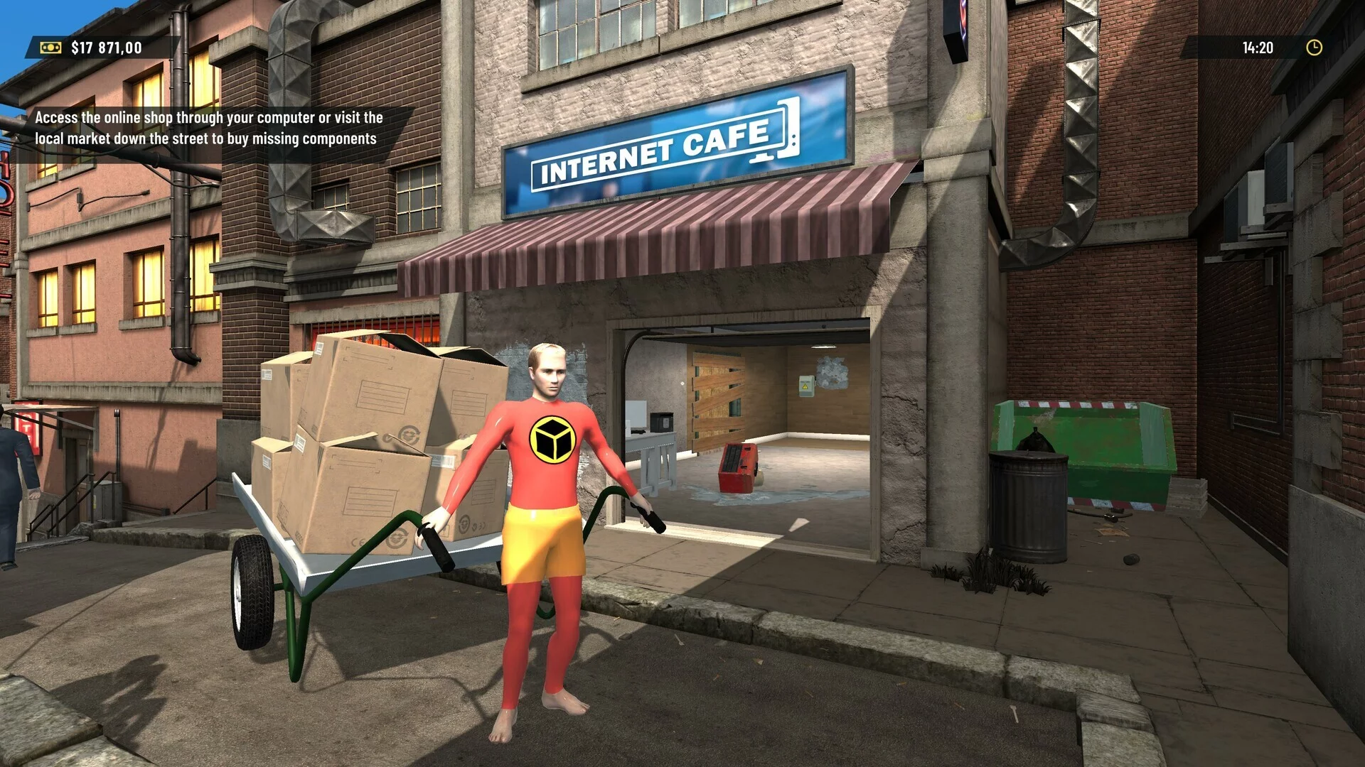 Изображение игры: CYBER INTERNET CLUB SIMULATOR