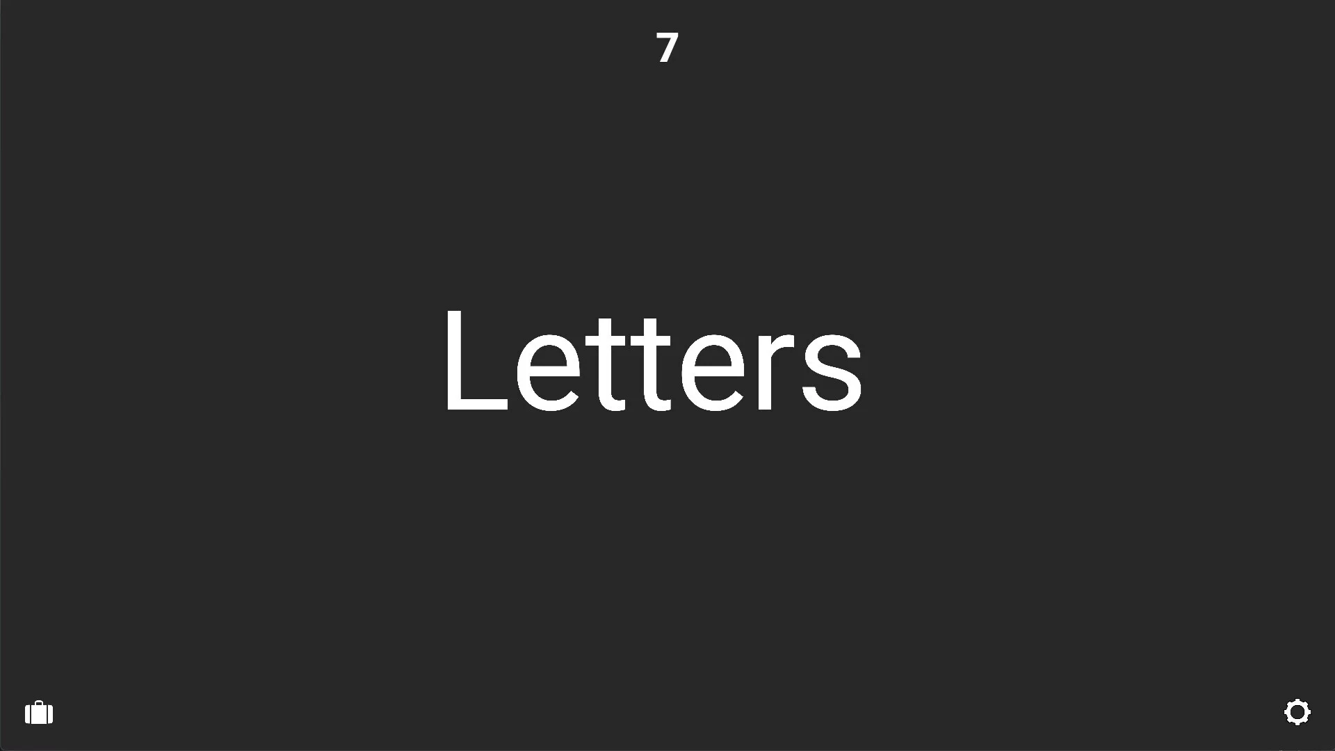 Изображение игры: Letters