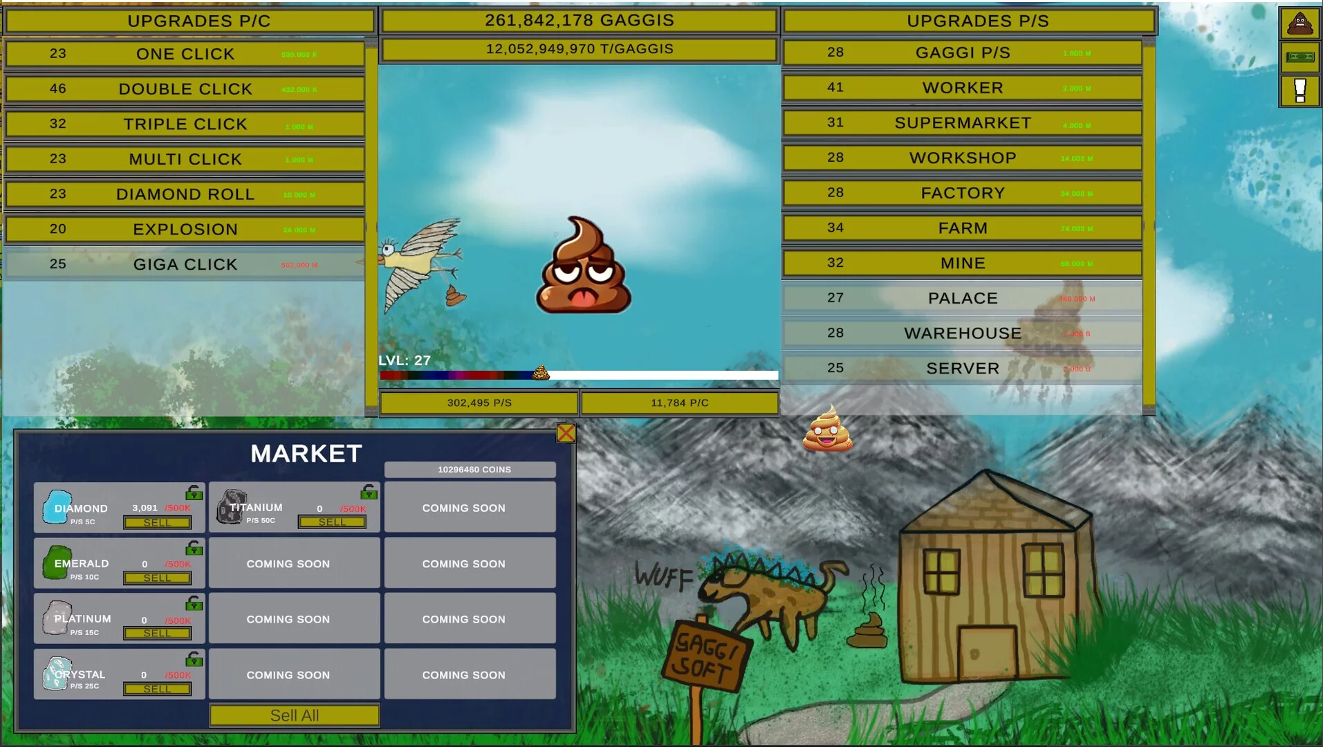 Изображение игры: Gaggi Clicker