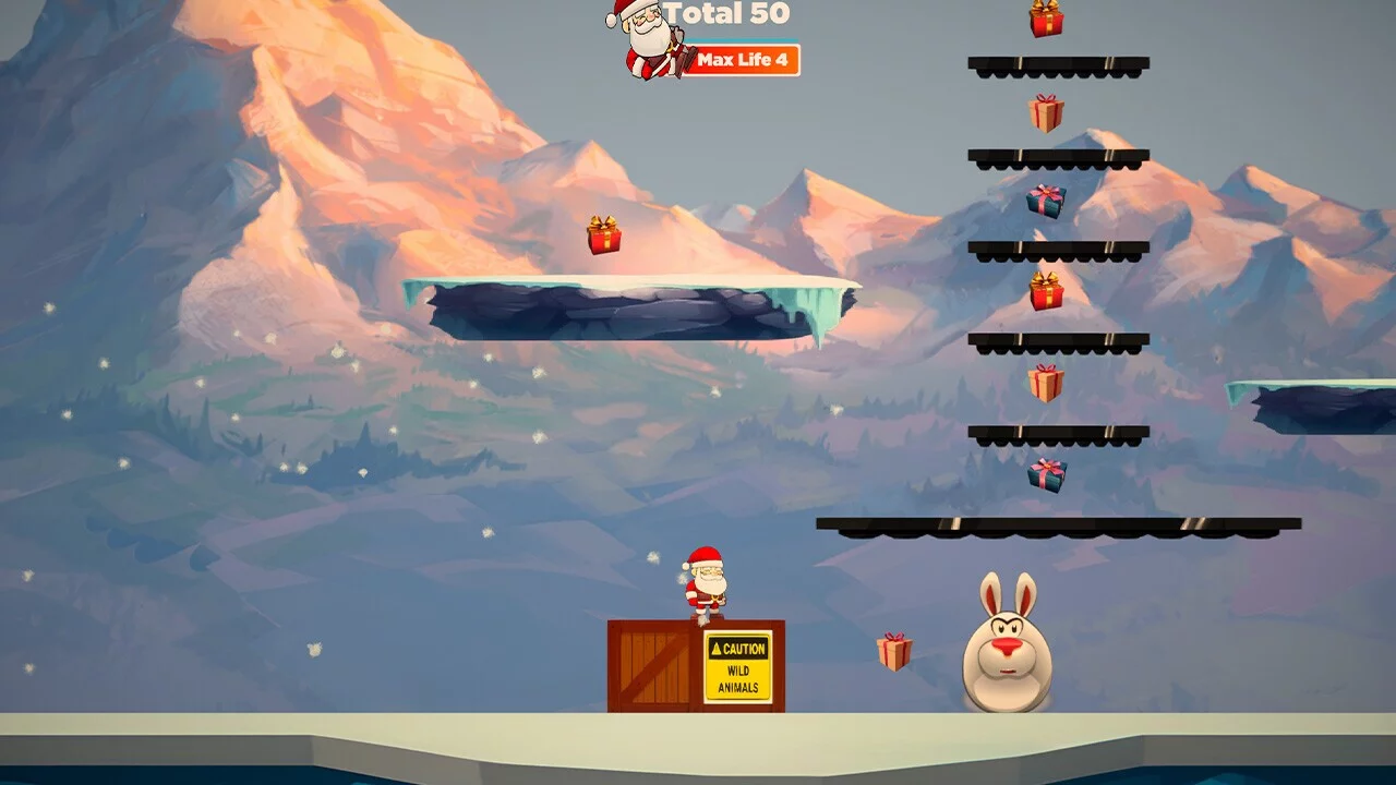 Изображение игры: Help Santa In Christmas Xmas Game