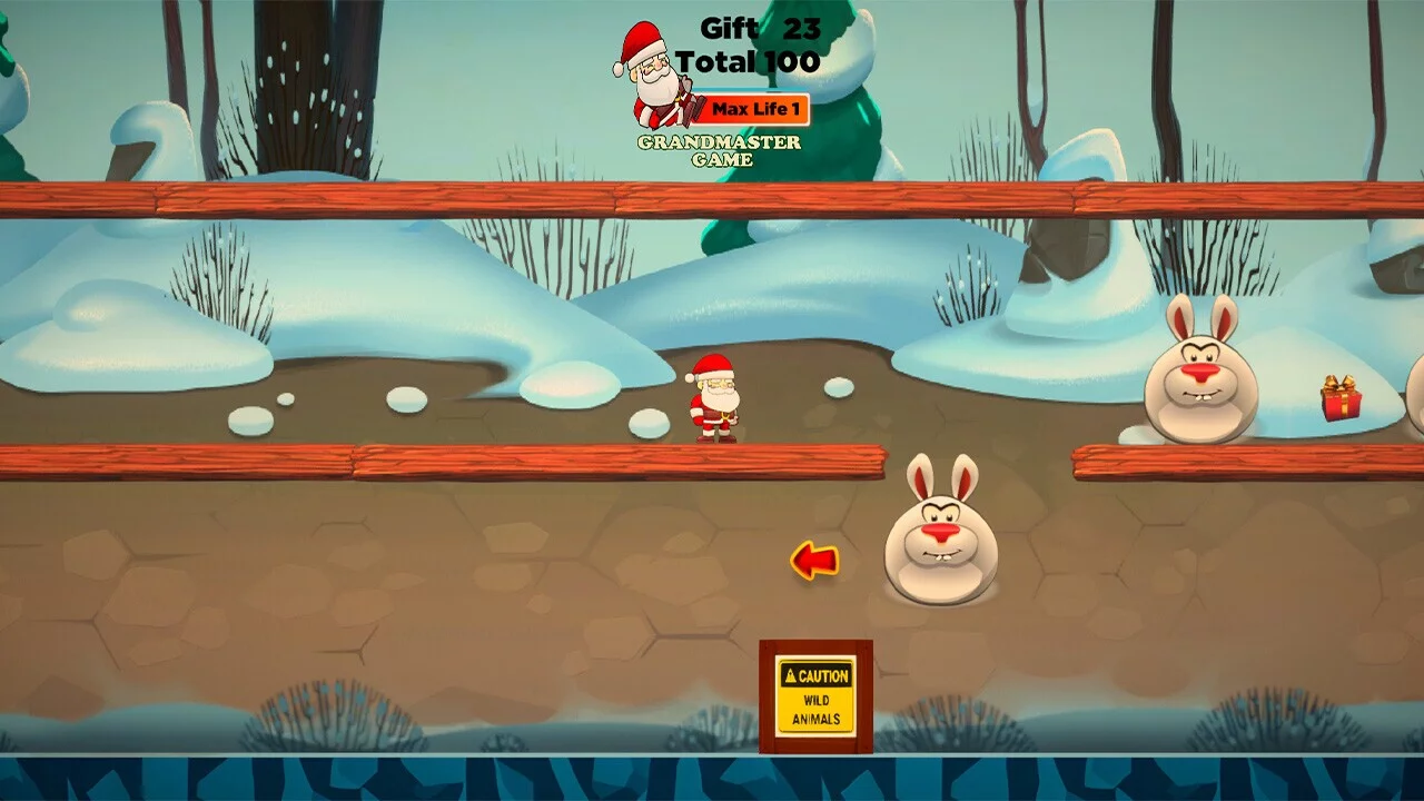 Изображение игры: Help Santa In Christmas Xmas Game