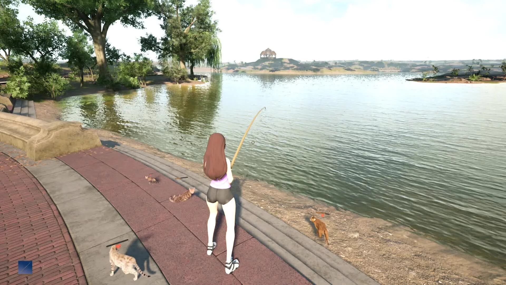 Изображение игры: Fishing for cats