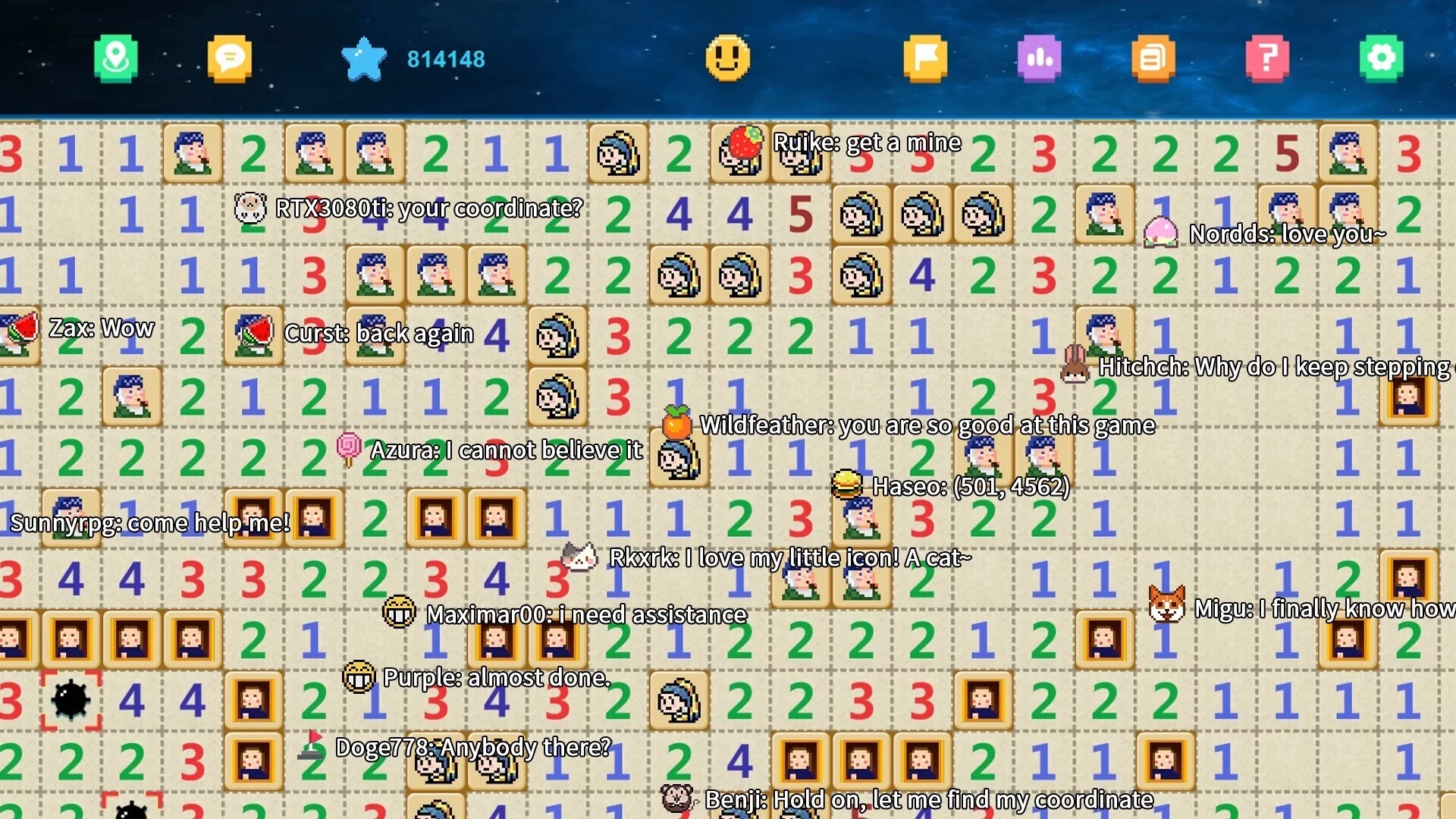 Изображение игры: Let's Minesweeper