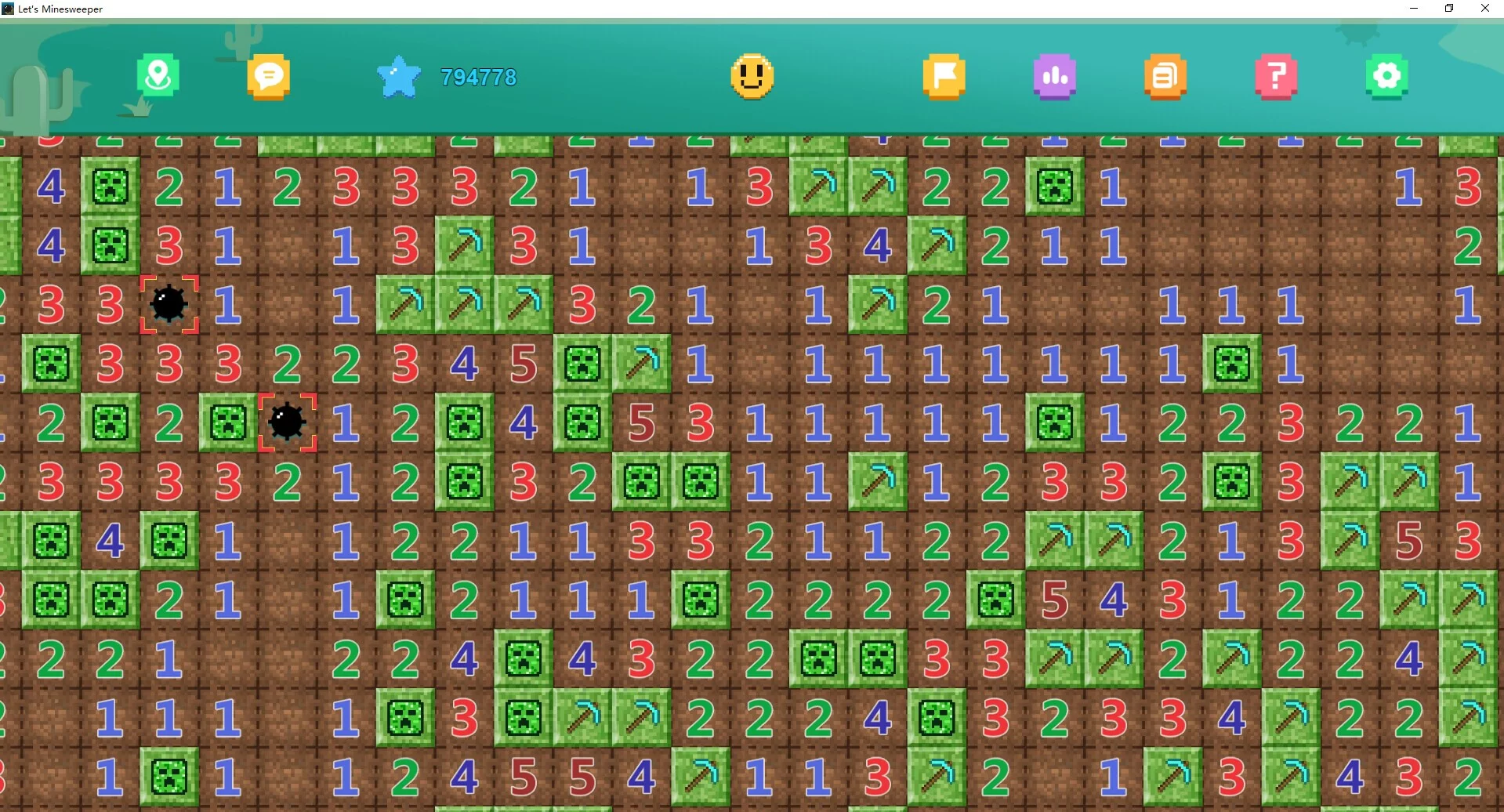 Изображение игры: Let's Minesweeper