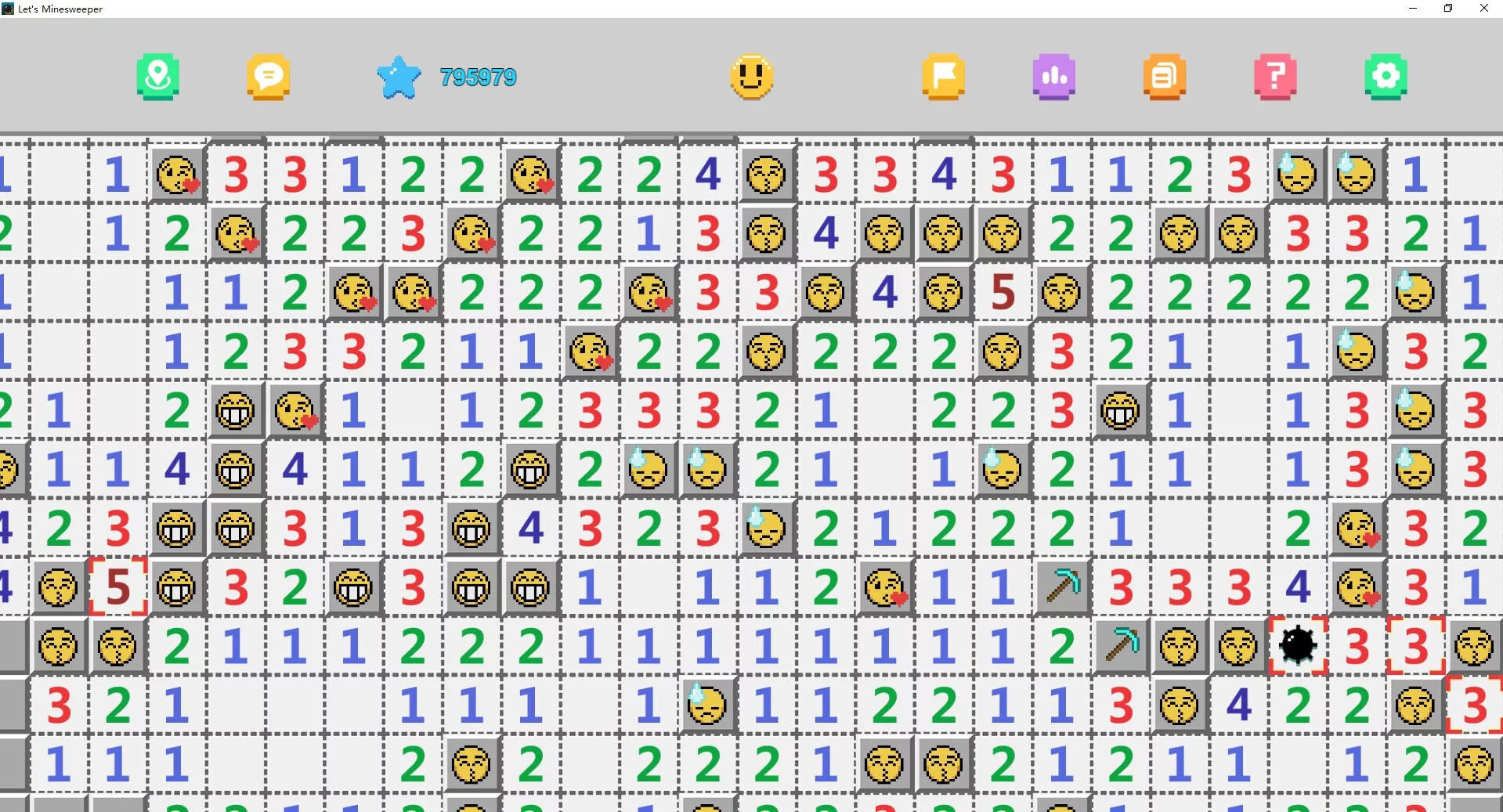 Изображение игры: Let's Minesweeper