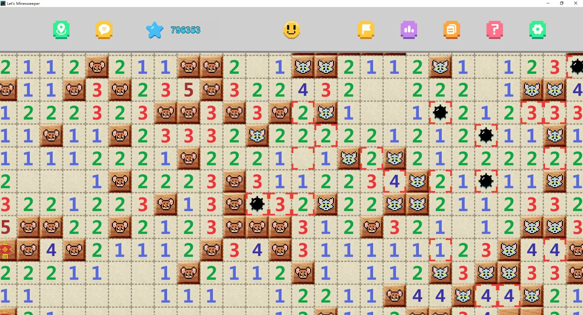 Изображение игры: Let's Minesweeper