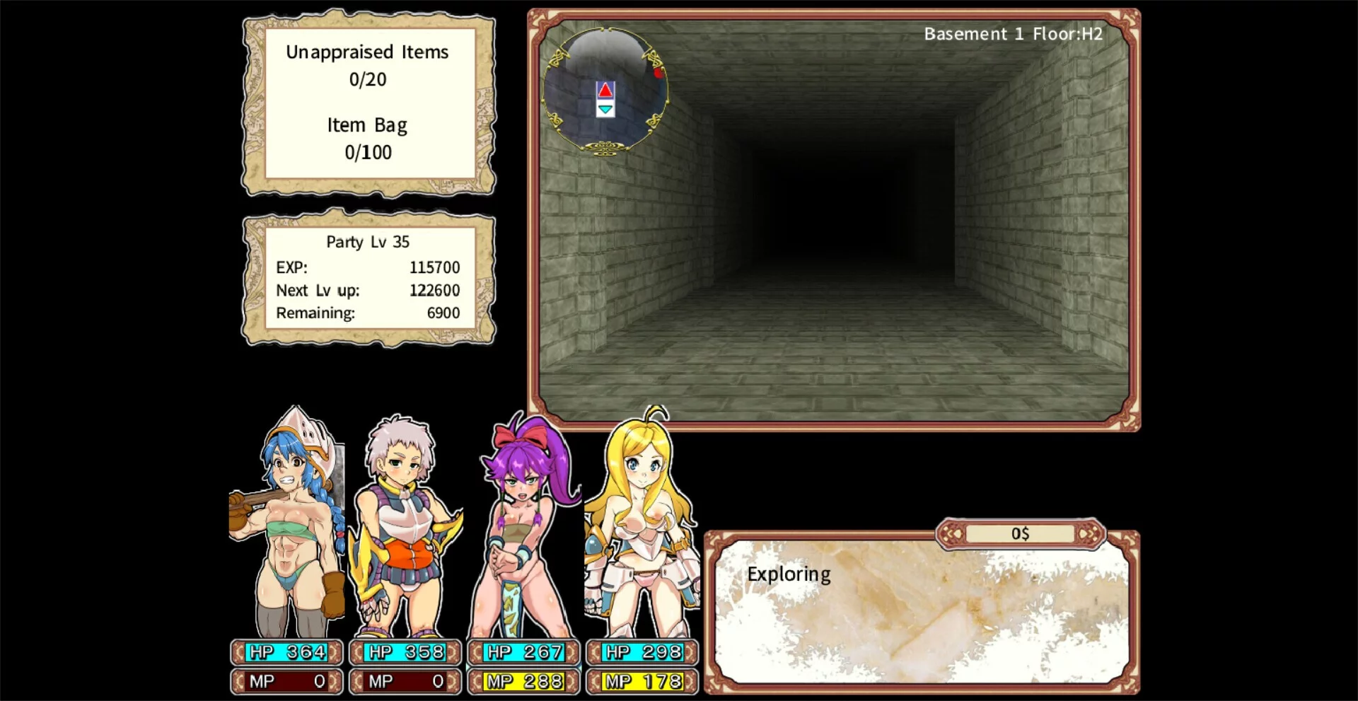 Изображение игры: Dungeon of Erotic Master Plus