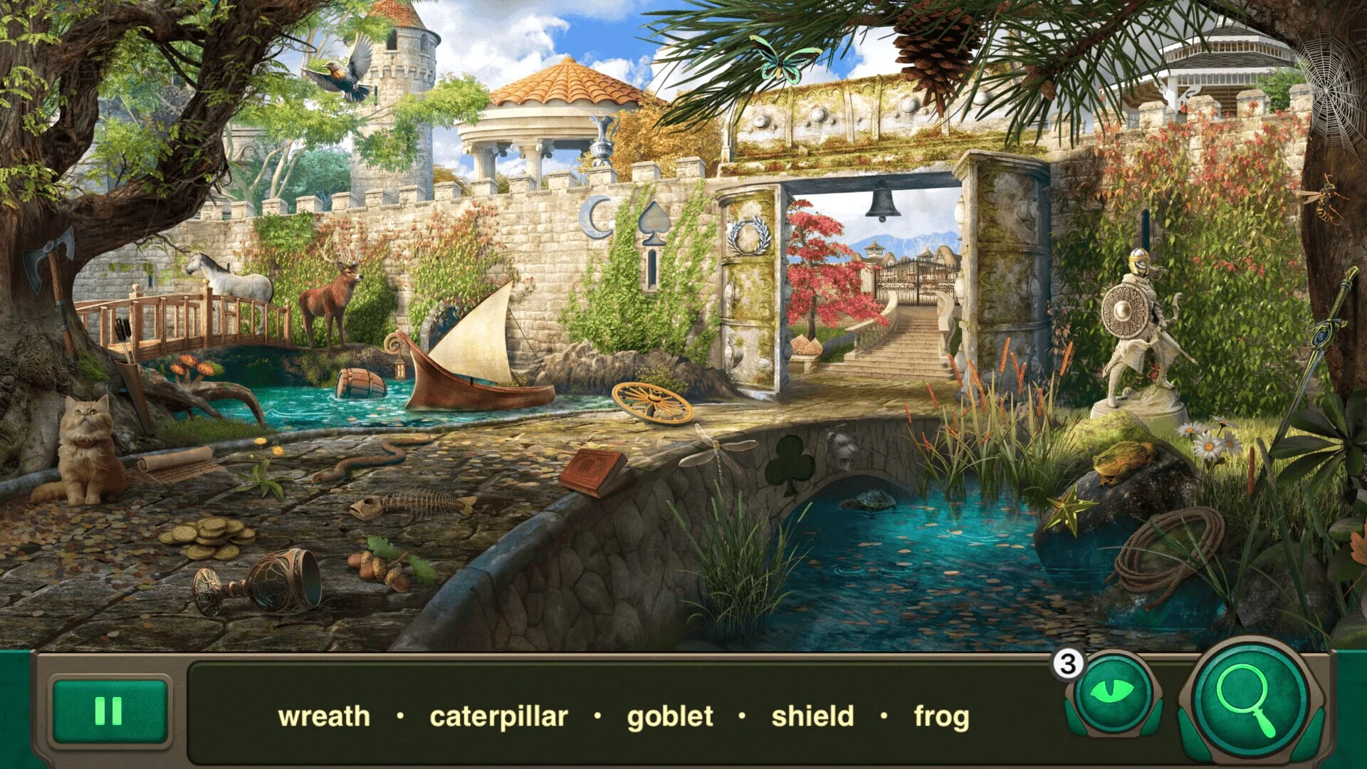 Изображение игры: Magic of Runes: Hidden Object Game