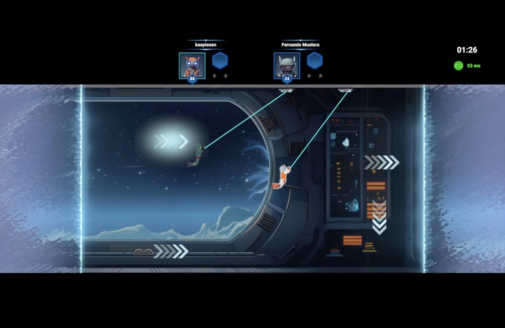Изображение игры: Swing Into Zero-G