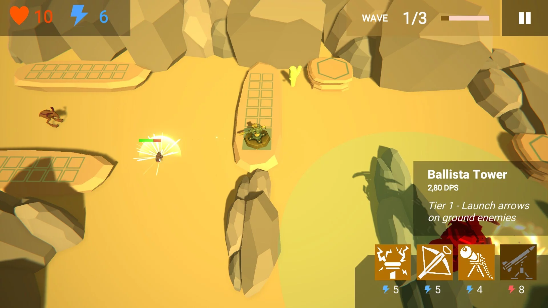 Изображение игры: Endless Desert TD