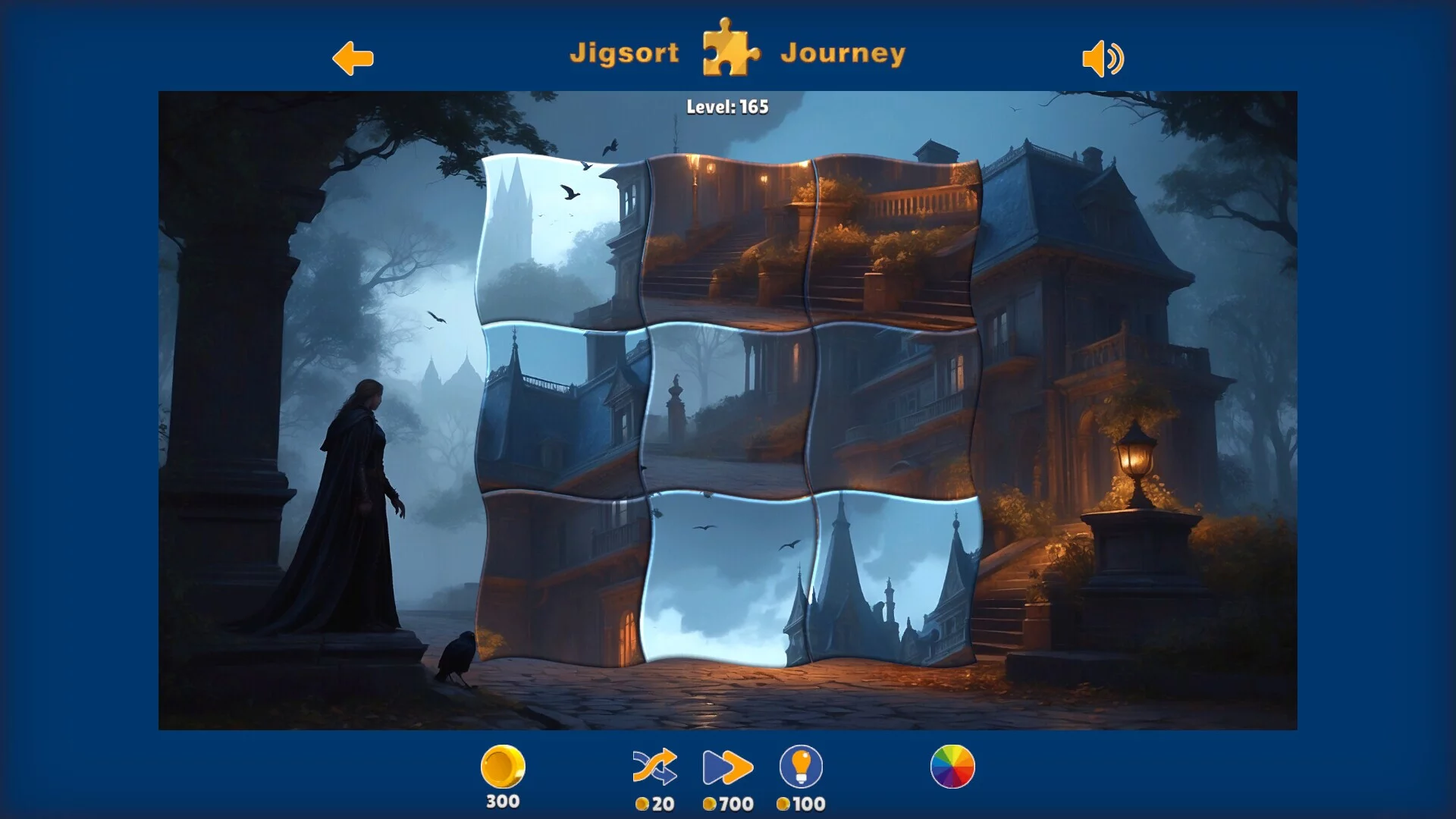 Изображение игры: Jigsort Journey: Puzzle Blend