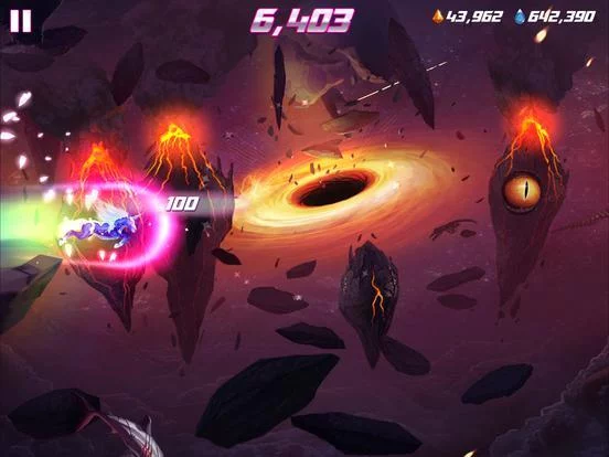 Изображение игры: Robot Unicorn Attack 2