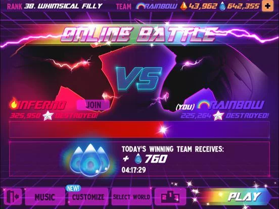 Изображение игры: Robot Unicorn Attack 2