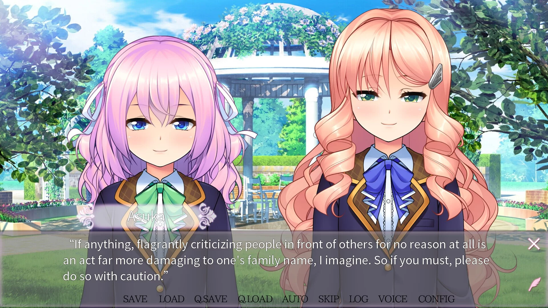Изображение игры: Trap Yuri Garden