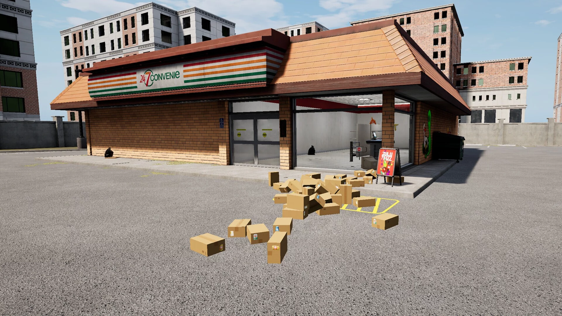 Изображение игры: Mini-Market Simulator VR