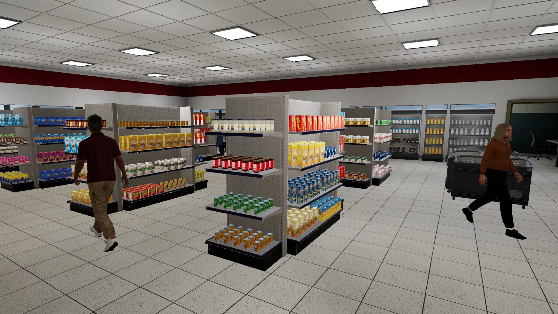 Изображение игры: Mini-Market Simulator VR