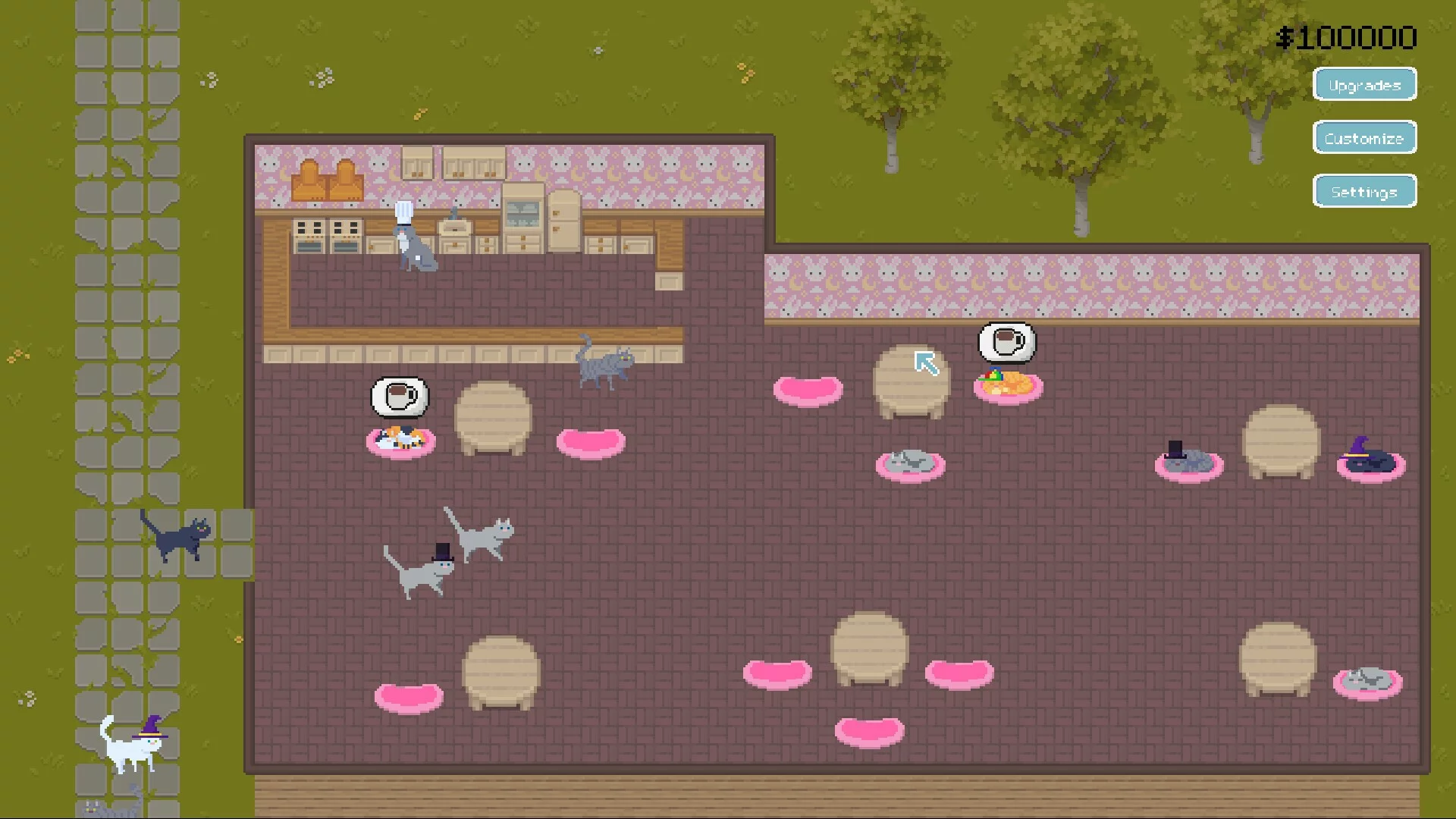 Изображение игры: Kittens & Coffee